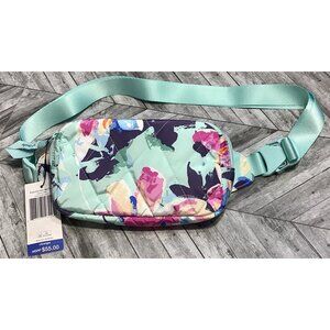 Vera Bradley Essential Mini Belt Bag Floating Blossoms Floral